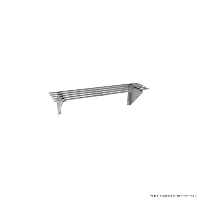 0600-WSP1 600mm Pipe Wallshelf