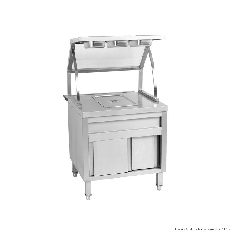 BS1A Single Pan Ambient Bain Marie Cabinet