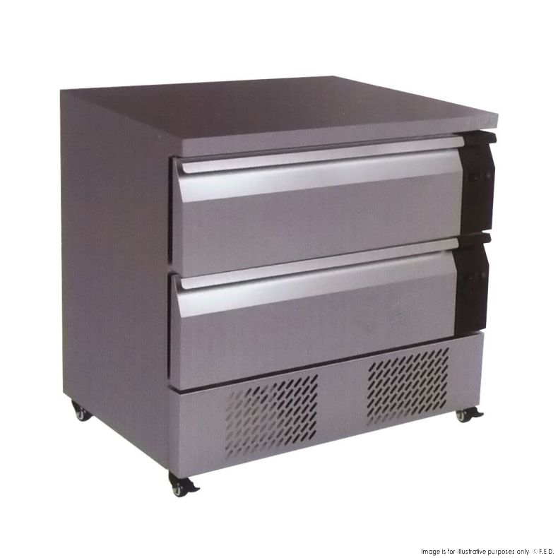 Thermaster Flexdrawer counter 265litre CBR2-3