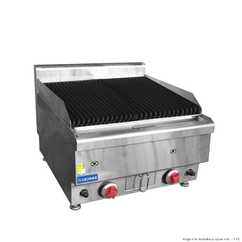 GASMAX Benchtop 2 LPG Burner Chargrill JUS-TRH60ELPG