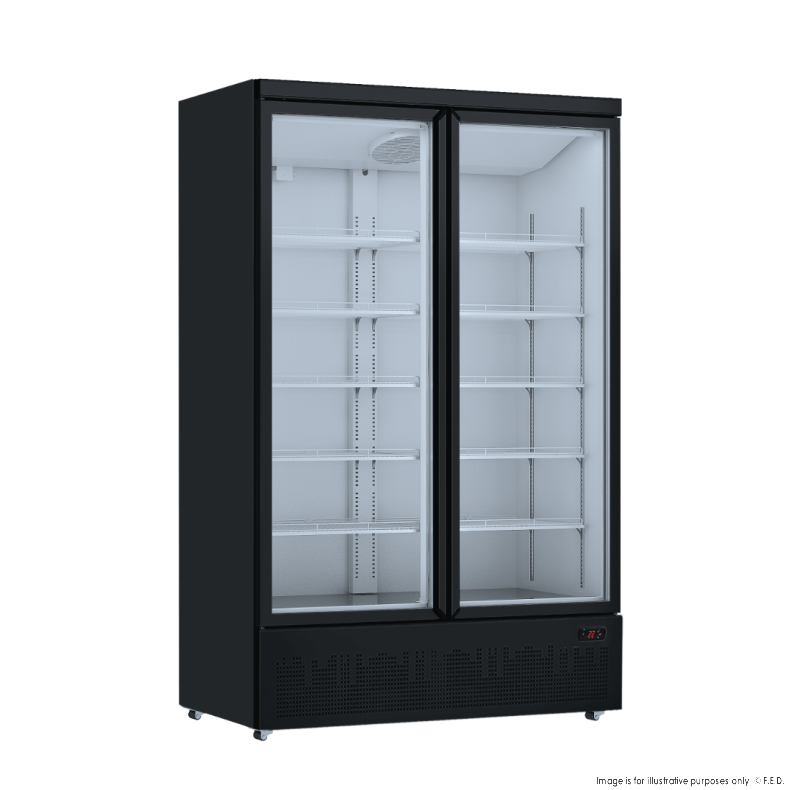 Double Door Supermarket Fridge - LG-1000BGBM