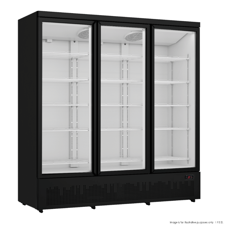 Triple Door Supermarket Fridge LG-1500BGBM