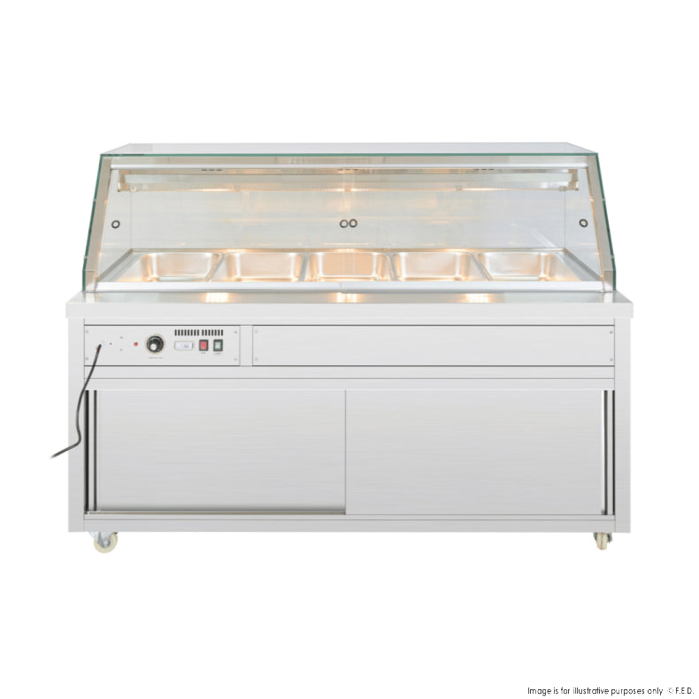 Thermaster Wet and Dry Bain Marie Display 5x1/1 GN Pans PG180FE-XG