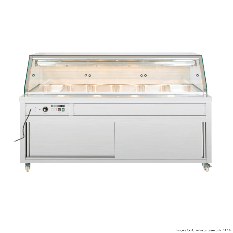 Thermaster Wet and Dry Bain Marie Display 6x1/1 GN Pans PG210FE-XG