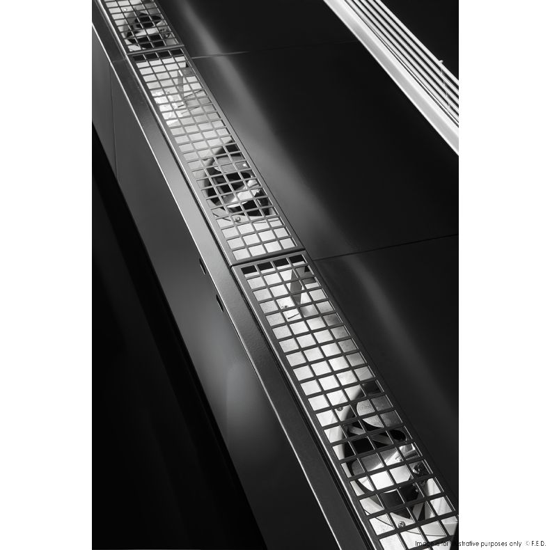 Tecondom Stromboli Supermarket Remote Display with Night Blind TDST90-CA-125B