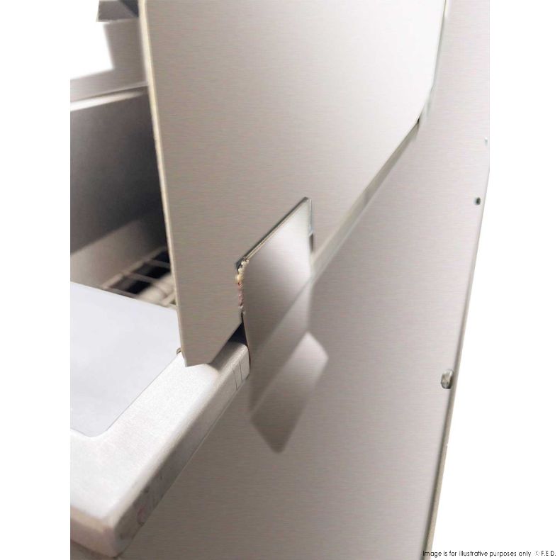 Deep Fryer Side Splash Guard - USG-1 - 520 x 465mm