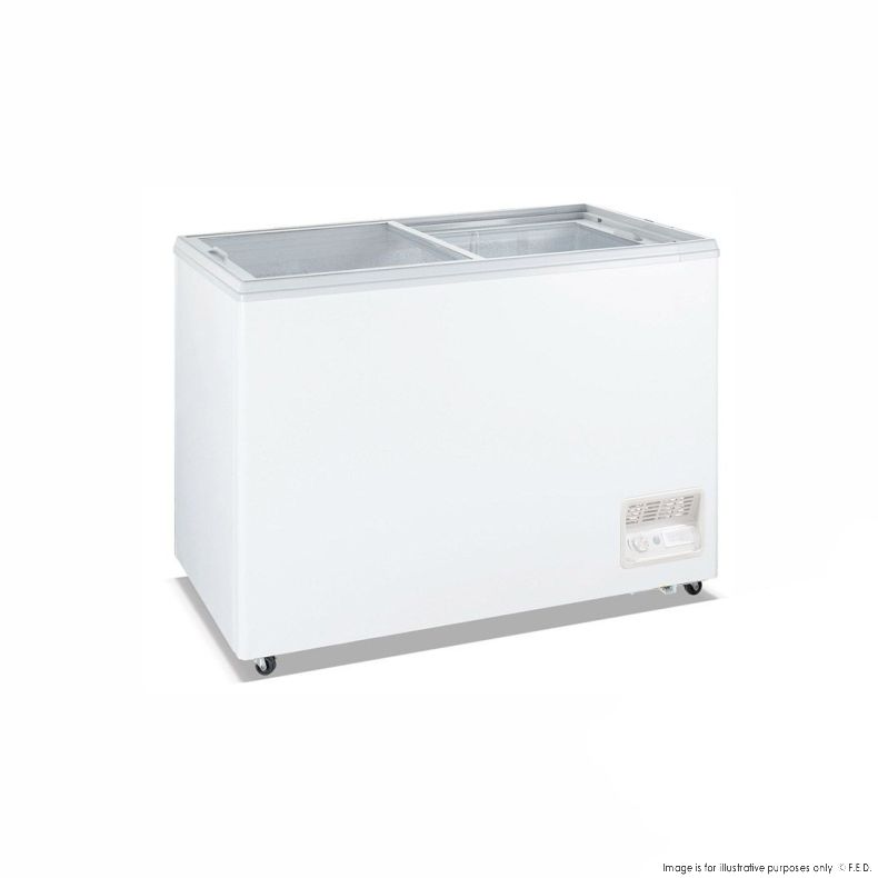 Heavy Duty Chest Freezer with Glass Sliding Lids - WD-300F