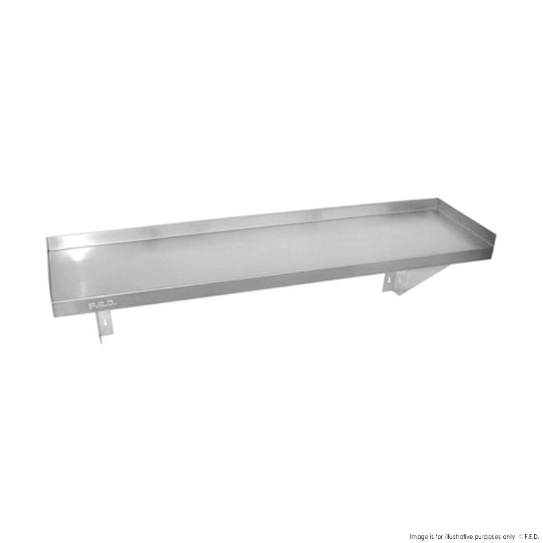 0600-WS1 600mm Solid Wallshelf