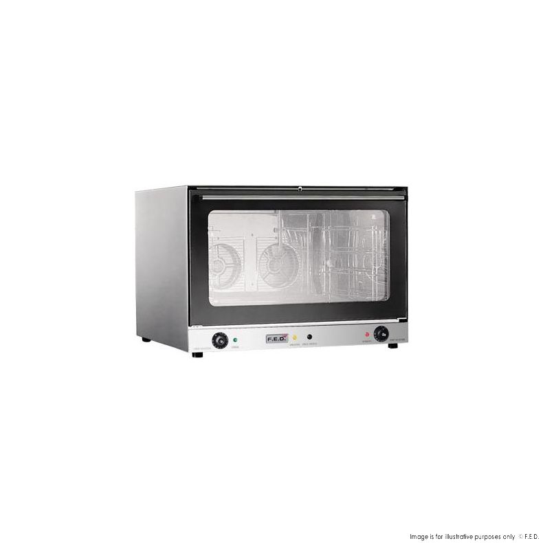 ConvectMax Heavy Duty Stainless Steel Convection Oven w/ Press Button Steam YXD-8AE