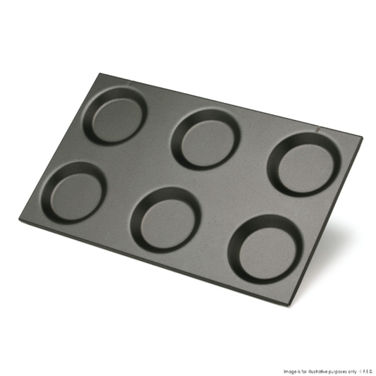Fagor Enamelled Aluminium Pan 6 Pod for Combi Oven 19001410