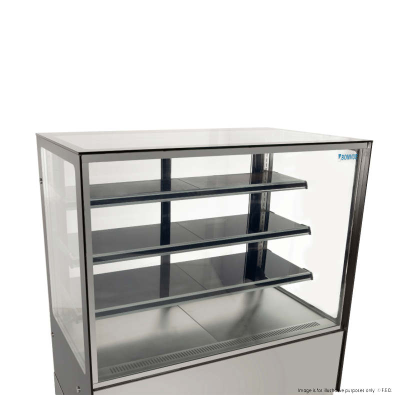 Modern 3 Shelves Cake or Food Display - GAN-1200RF3