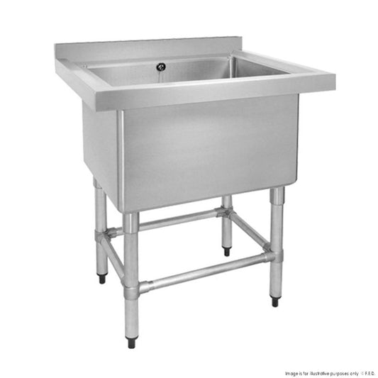 Stainless Steel Single Deep Pot Sink 770-6-SSB