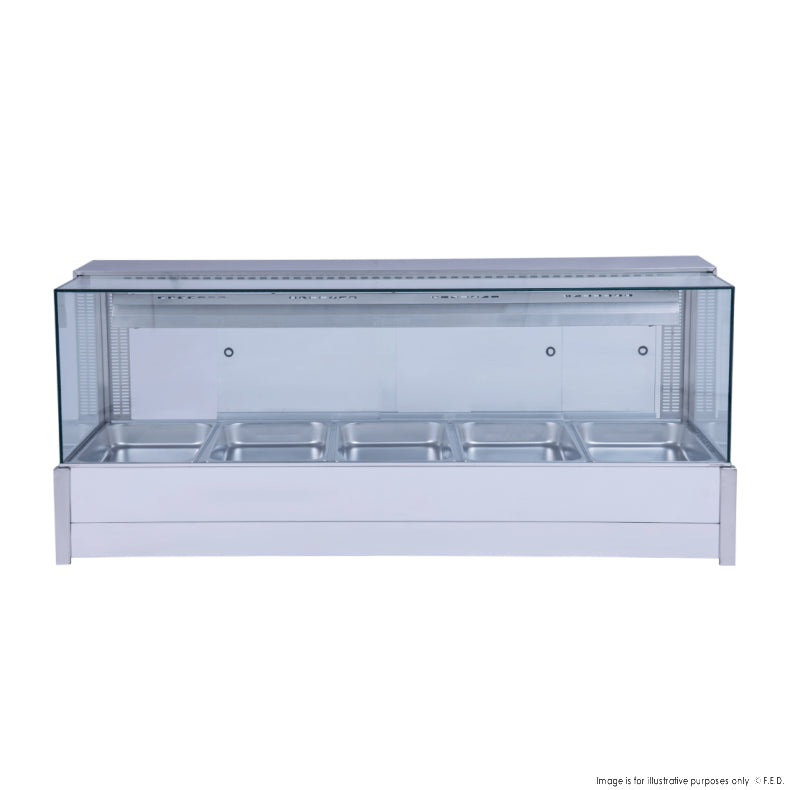 Bonvue Square Countertop Wet and Dry Bain Marie BM17SC