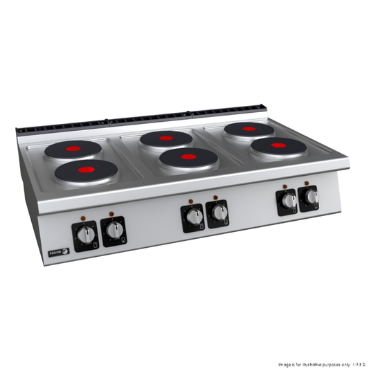 Fagor Kore 700 Series Bench Top 6 Electric Burners C-E760