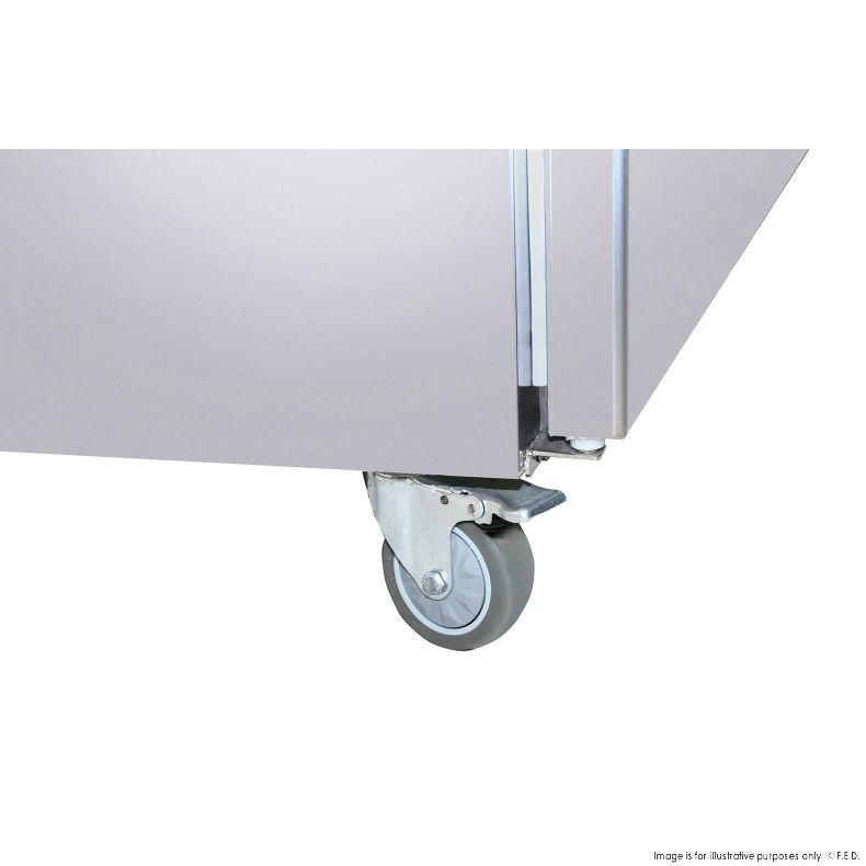 SUC1500 TROPICAL Thermaster 3 Door SS Fridge 1500L