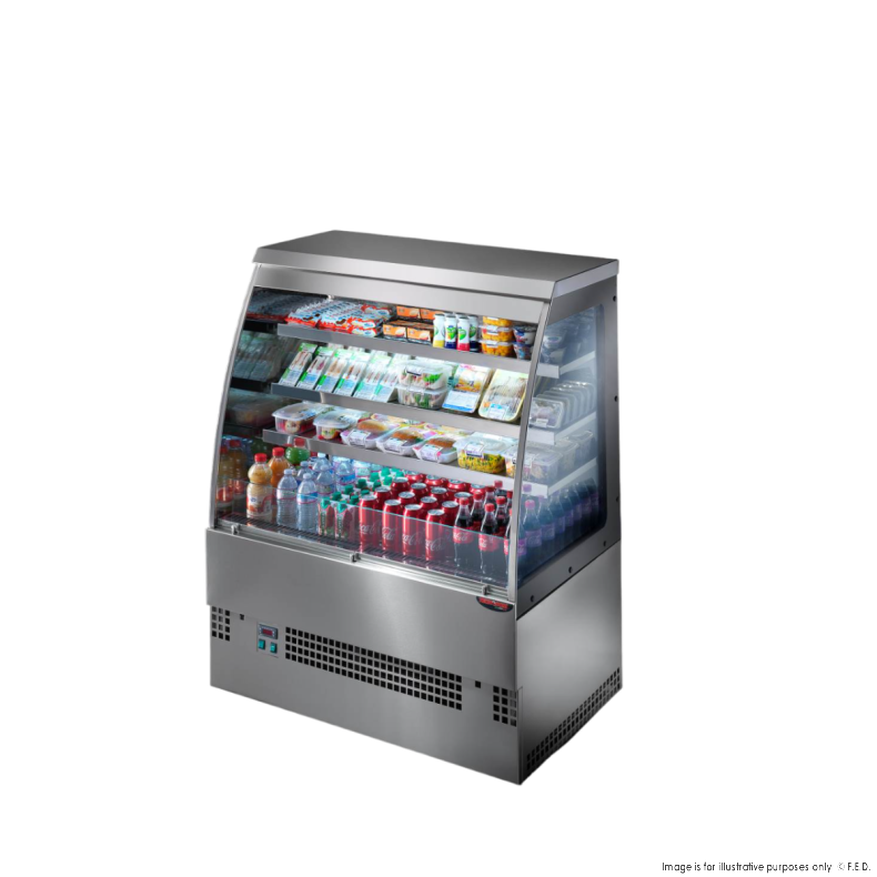 Tecnodom EVO Grab'n Go Self-Serve Curve Display TDEVO-150S
