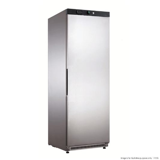Stainless Steel Upright Static Fridge XR400SS
