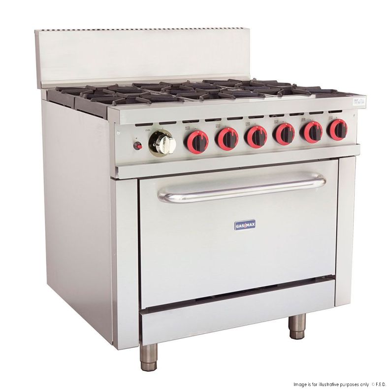 GBS6TLPG Gasmax 6 Burner With Oven Flame Failure