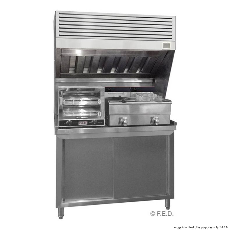 HOOD1000A Bench Top Filtered Hood - 1000mm