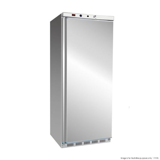 Thermaster HR600 S/S Single Door Fridge