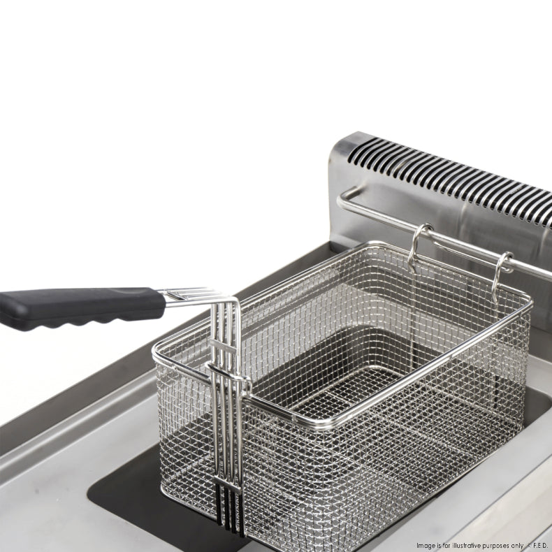 Gasmax Countertop 10L Natural Gas Fryer JUS-TRC-1