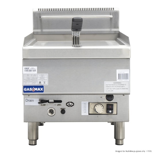 Gasmax Countertop 10L Natural Gas Fryer JUS-TRC-1