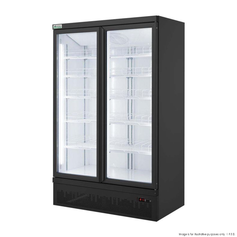 Double Door Supermarket Fridge - LG-1000BGBM