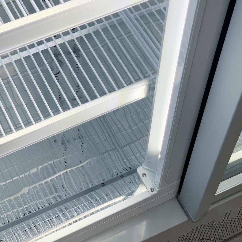 Double Door Supermarket Fridge - LG-1000GBM