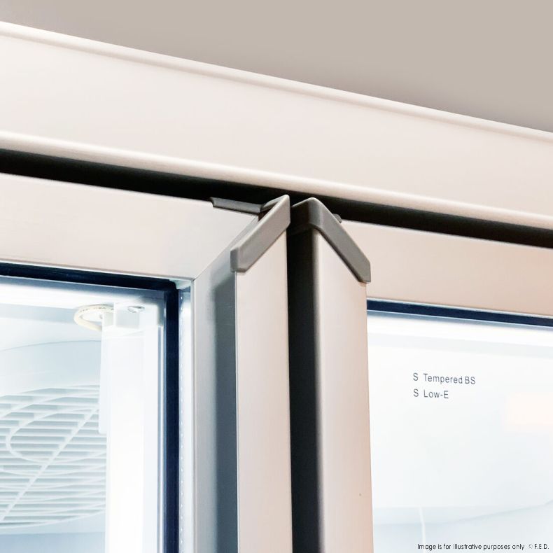 Double Door Supermarket Fridge - LG-1000GBM