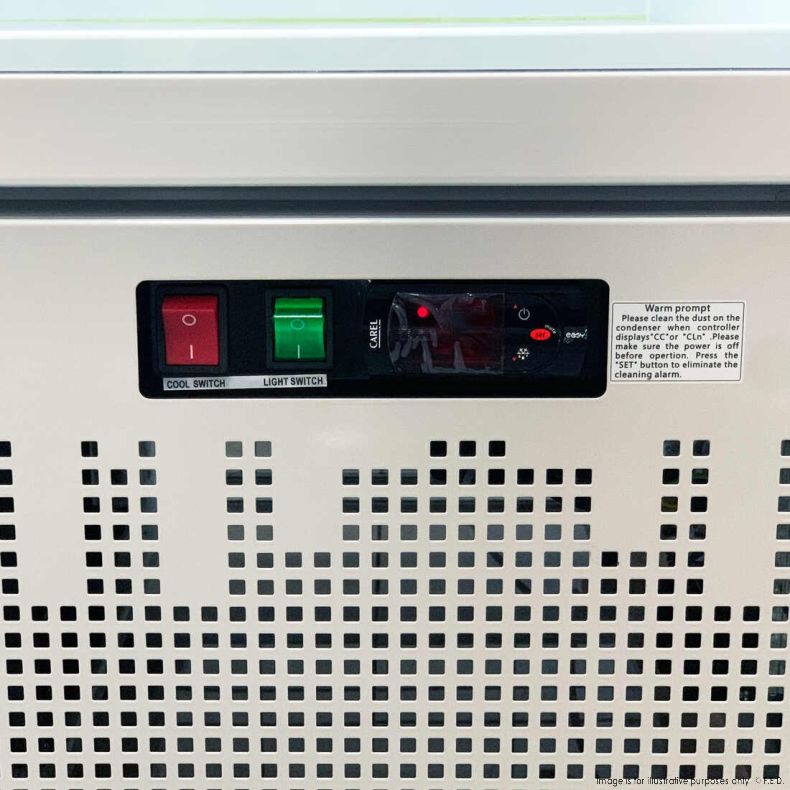 Double Door Supermarket Fridge - LG-1000GBM