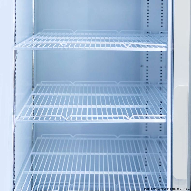 Thermaster Colourbond Upright Beverage Fridge 2 Doors White LG-1000P