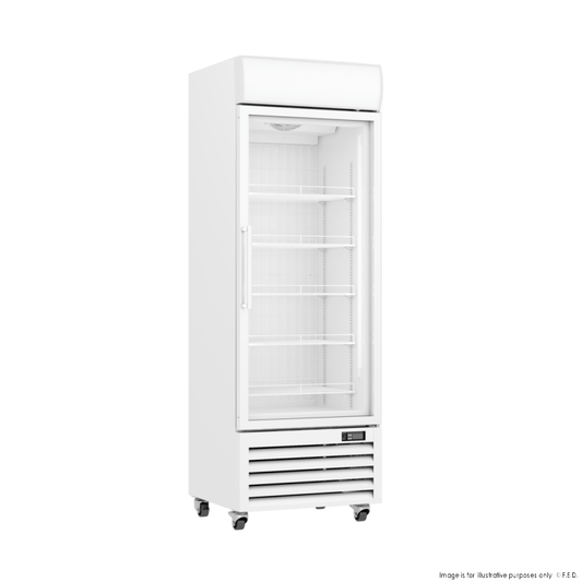Thermaster Upright Single Glass Door Freezer LG-400PF