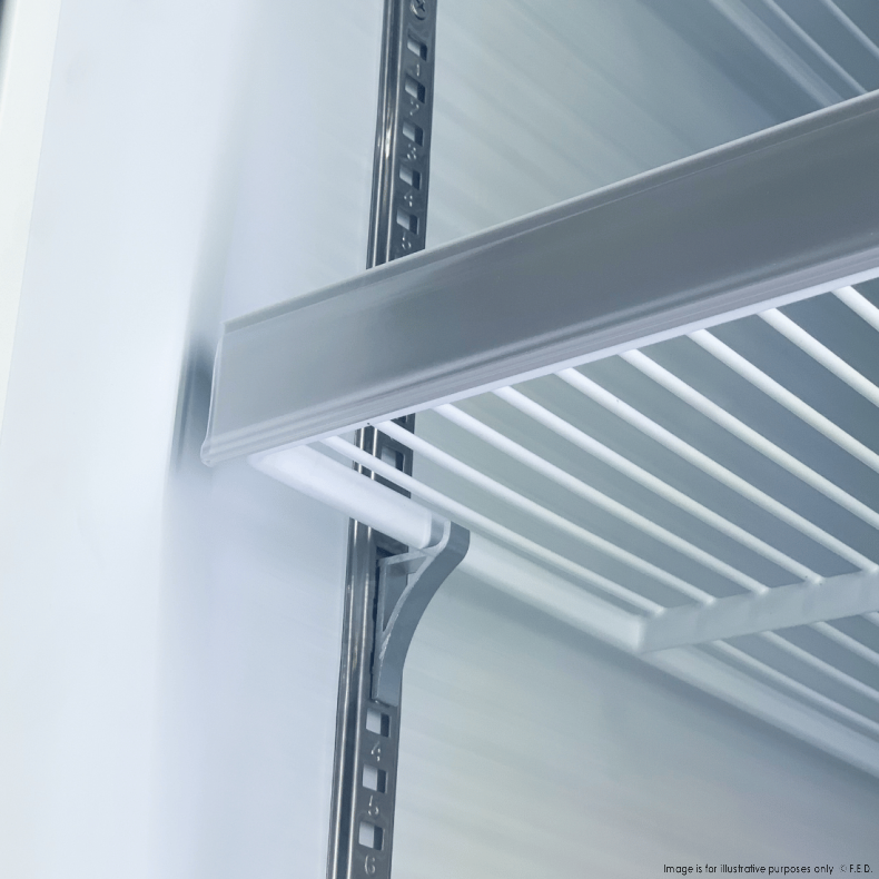 Thermaster Door Supermarket Fridge Black LG-600BGBM