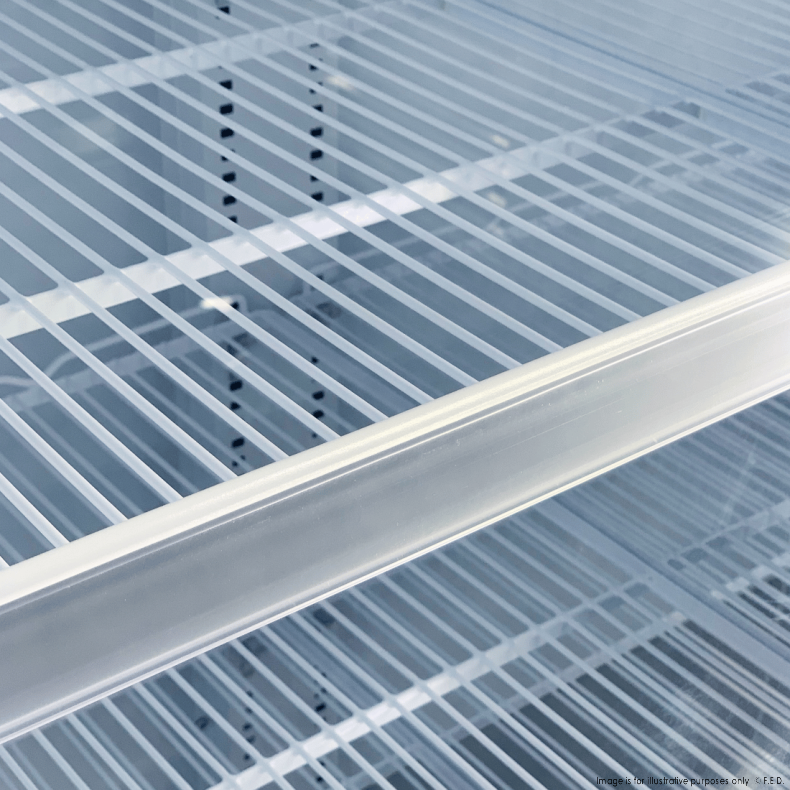 Thermaster Door Supermarket Fridge Black LG-600BGBM