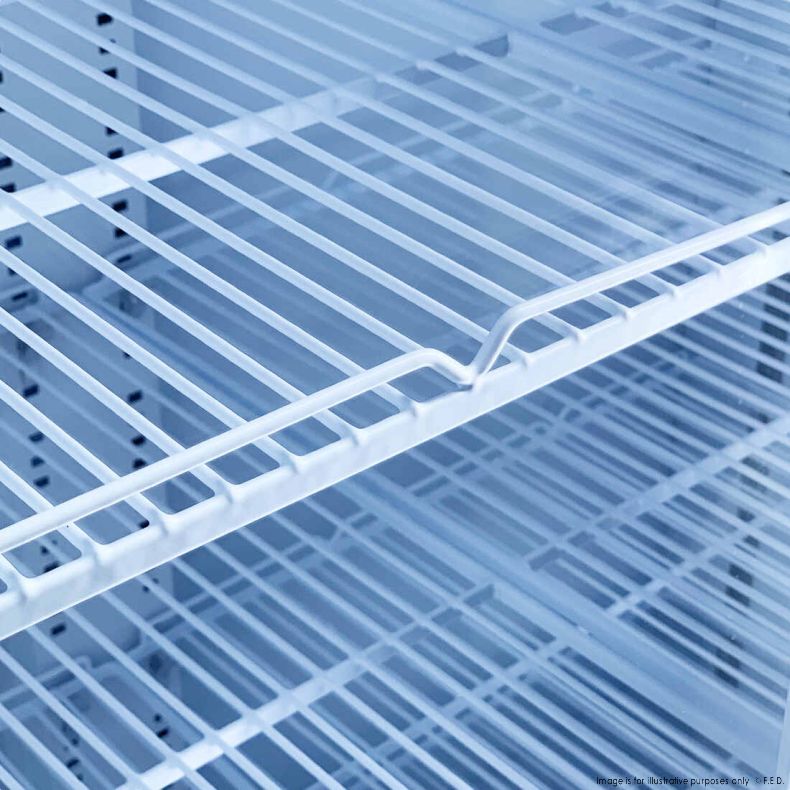 Thermaster Single Glass Door Colourbond Upright Drink Fridge LG-370P