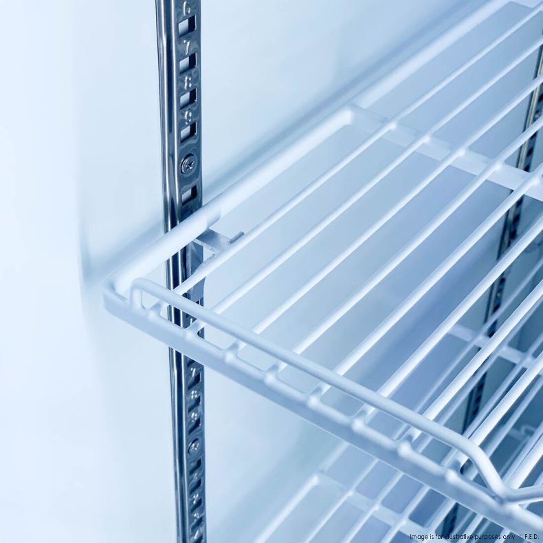 Thermaster Single Glass Door Colourbond Upright Drink Fridge LG-370P