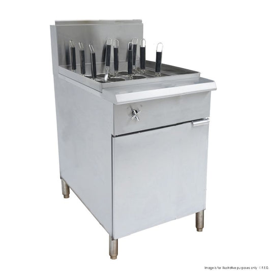 PC150-9LPG - V Pan LPG 9 Baskets Pasta and Noodle Cooker