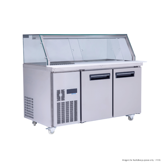 Thermaster Cold Salad & Noodle Bar 4x1/1 GN Pans PG150FA-XG