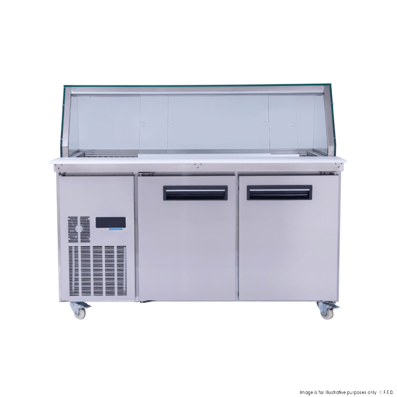 Thermaster Cold Salad & Noodle Bar 4x1/1 GN Pans PG150FA-XG