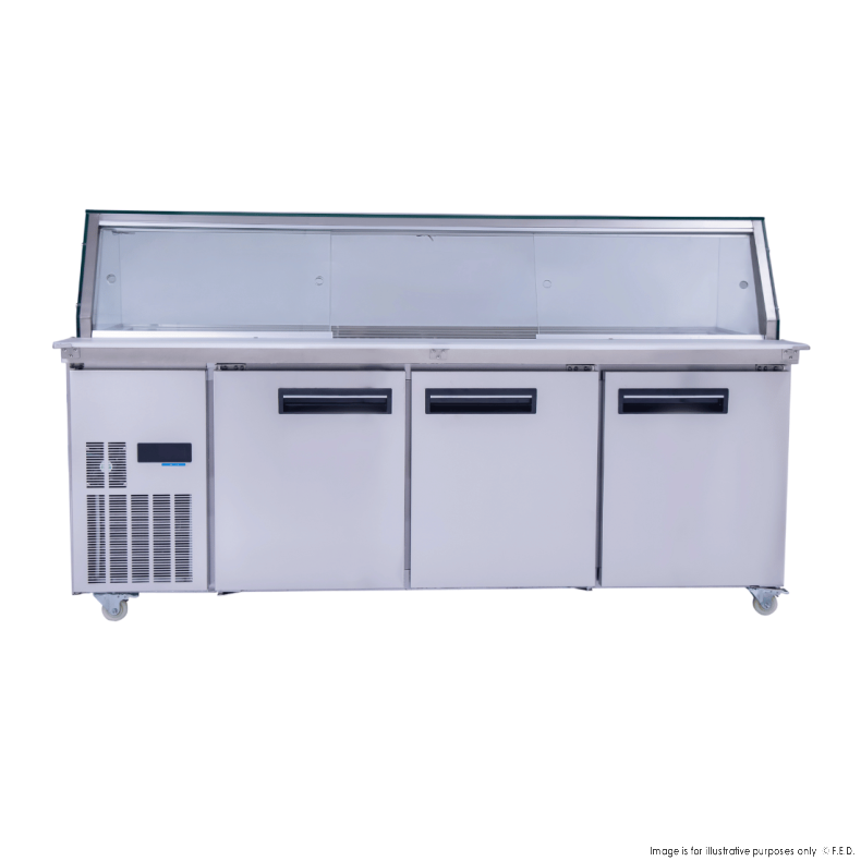 Thermaster Cold Salad & Noodle Bar 6x1/1 GN Pans PG210FA-XG