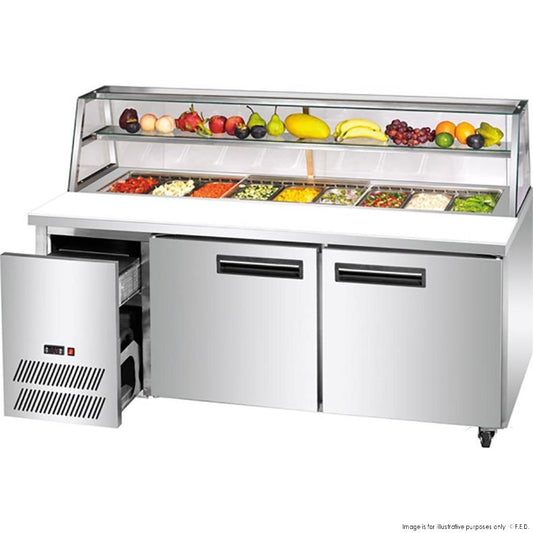 SCB/15 two door Deluxe Sandwich Bar