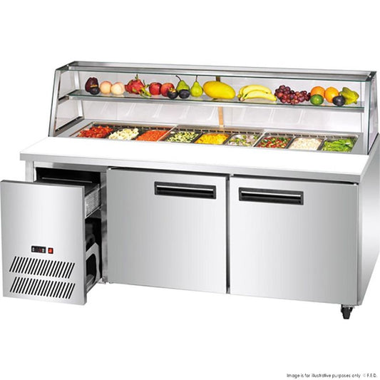 SCB/18 two large door DELUXE Sandwich Bar