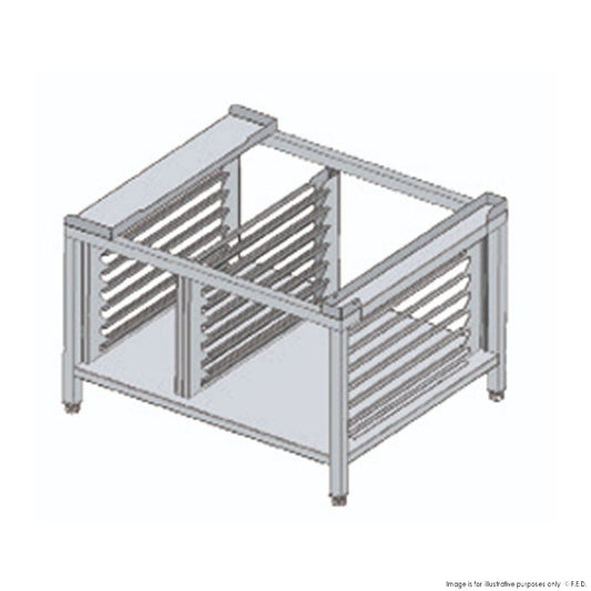 Fagor Stand with 12 sets of guides to hold 1/1GN & 2/1GN trays - SH-102-B