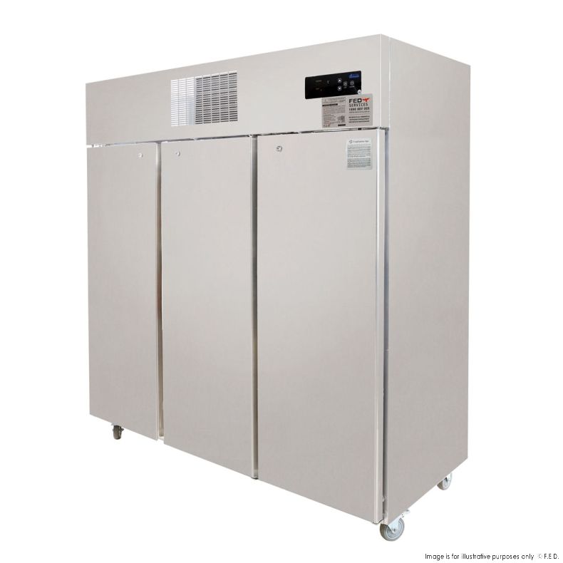 SUC1500 TROPICAL Thermaster 3 Door SS Fridge 1500L