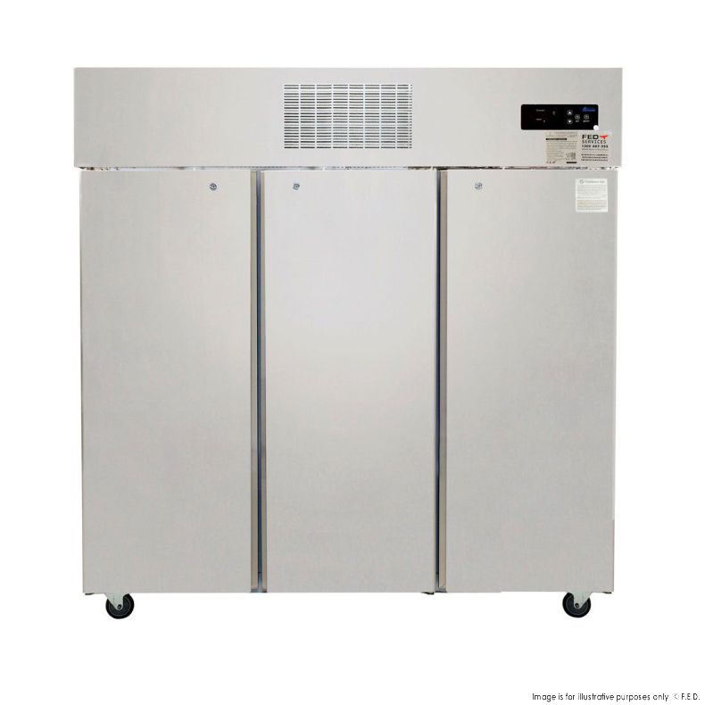 SUC1500 TROPICAL Thermaster 3 Door SS Fridge 1500L