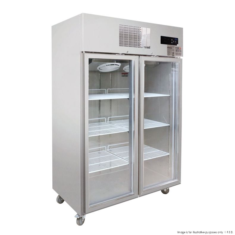 SUCG1000 Double Door Upright Display Fridge