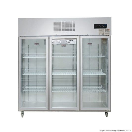 SUCG1500 Three Door Upright Display Fridge
