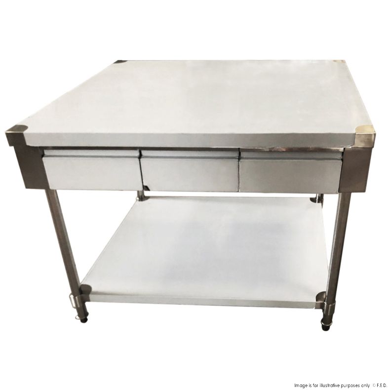 Workbench with 3 Drawer Each Side - SWBD10-1200