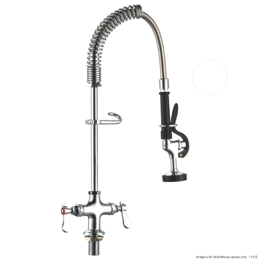 Sunmixer Mini Pre Rinse Unit with 180mm Riser and 560mm Hose T98001MN-1