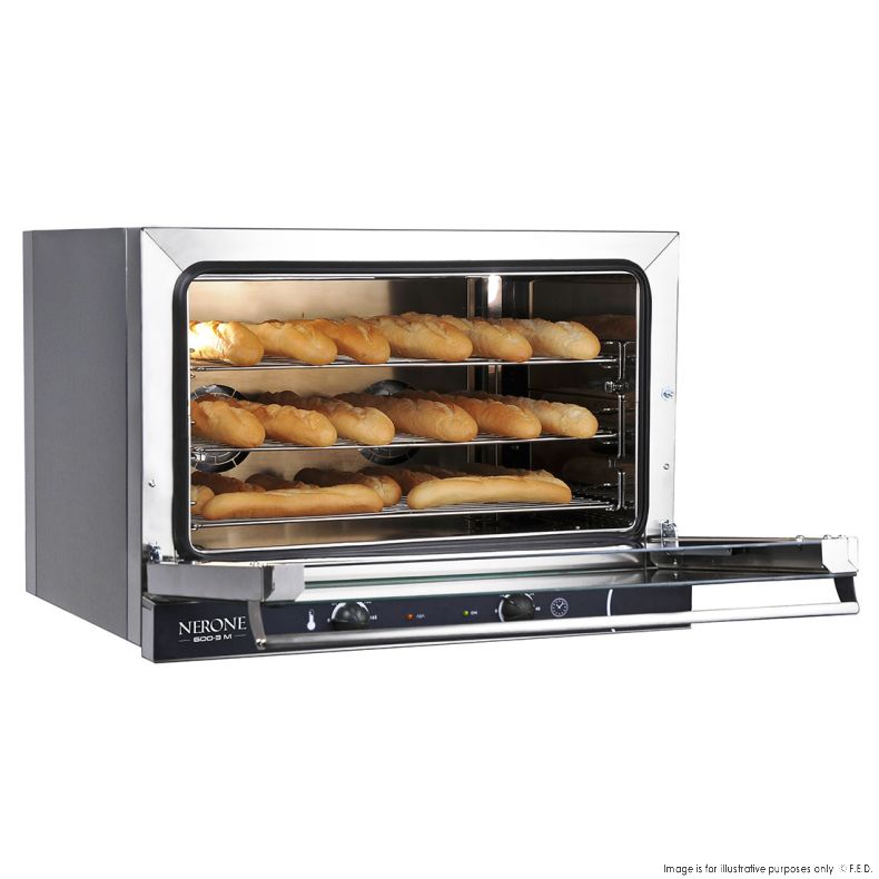 TECNODOM 3x600x400mm Tray Convection Oven TDE-3B